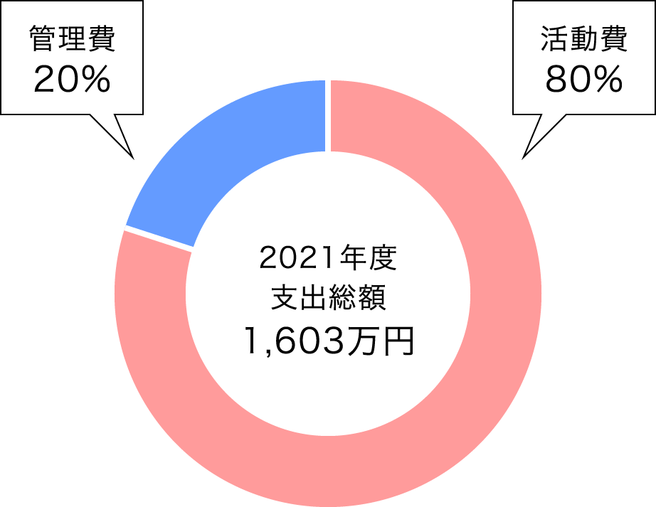 2021年度年度支出総額